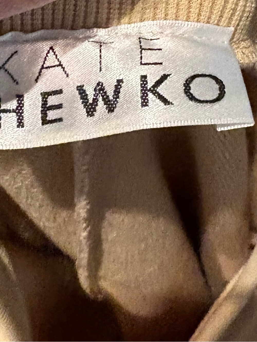 Kate Hewko Graphic Dress with Sheer Black Sleeve Detail - Picture 4 of 4
